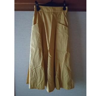 レプシィムローリーズファーム(LEPSIM LOWRYS FARM)の黄色マキシスカート(ロングスカート)