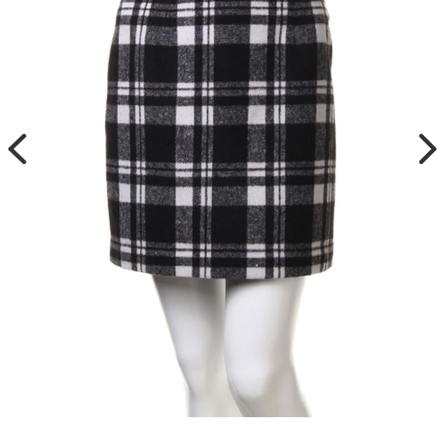 INGNI(イング)のINGNI☆台形シャギースカート レディースのスカート(ミニスカート)の商品写真