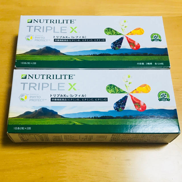 2個セット 1個あたり 7500円】アムウェイ トリプルX 適当な価格 www