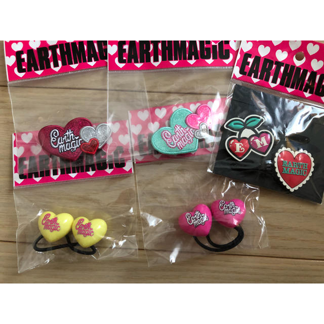 EARTHMAGIC(アースマジック)の値下げ  earthmagic  アクセサリー まとめ売り A キッズ/ベビー/マタニティのこども用ファッション小物(その他)の商品写真