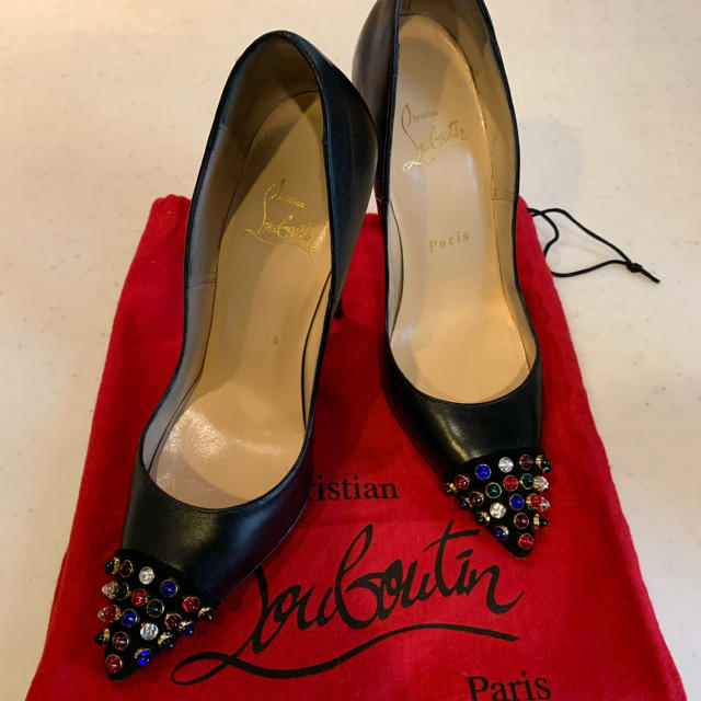 Christian Louboutin クリスチャンルブタン ピンヒール パンプス スタッズ - icaten.gob.mx