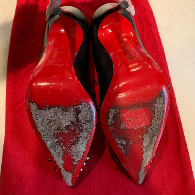 ブラック➈ Christian Louboutin - クリスチャンルブタン パンプス