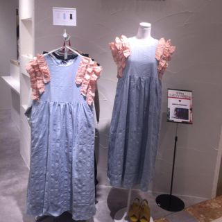 メリージェニー(merry jenny)のショルダーフリルワンピース 名古屋限定(ロングワンピース/マキシワンピース)