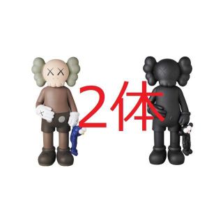 メディコムトイ(MEDICOM TOY)のKAWS SHARE BLACK BROWN MEDICOM TOY 2体(その他)