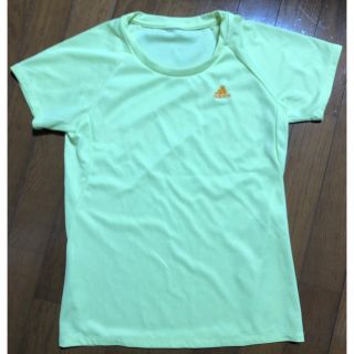 アディダス(adidas)のトレーニングウェア　Tシャツ　蛍光イエロー(ウェア)