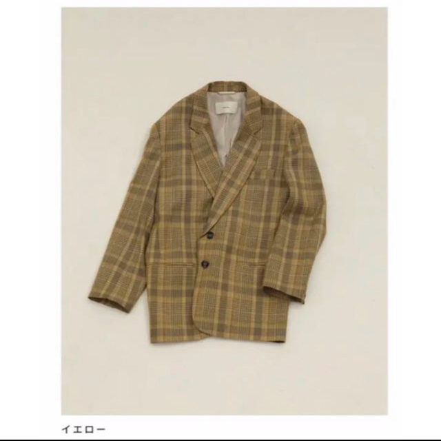 TODAYFUL(トゥデイフル)の新品　todayful check over jacket チェック　ジャケット レディースのジャケット/アウター(テーラードジャケット)の商品写真