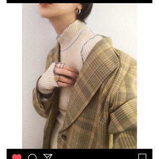 トゥデイフル(TODAYFUL)の新品　todayful check over jacket チェック　ジャケット(テーラードジャケット)