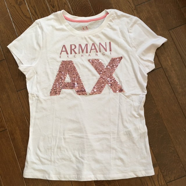 ARMANI EXCHANGE(アルマーニエクスチェンジ)のアルマーニ 新品Tシャツ Ｌ レディースのトップス(Tシャツ(半袖/袖なし))の商品写真