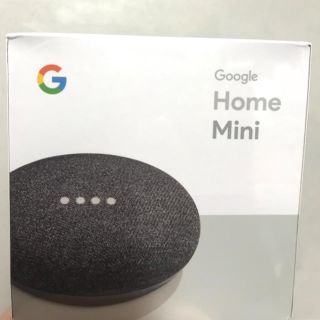 アンドロイド(ANDROID)のGoogle Home Mini 新品未使用(スピーカー)