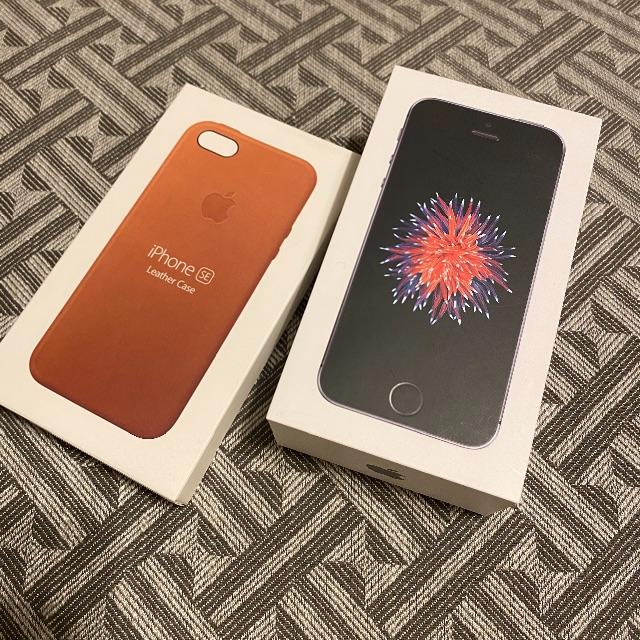 スマホ/家電/カメラ【ほぼ未使用】iPhone SE 32GB SIMフリー