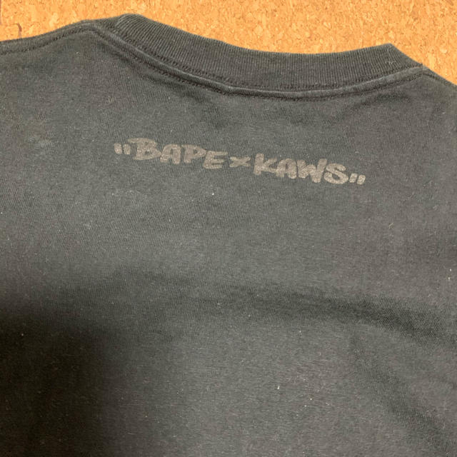 A BATHING APE - 超レアMサイズ!初期 BAPE×KAWS ABCカモ猿顔Tシャツの