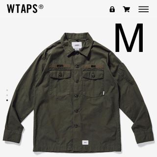 ダブルタップス(W)taps)のMサイズ　WTAPS BUDS LS / SHIRT. COTTON.(シャツ)