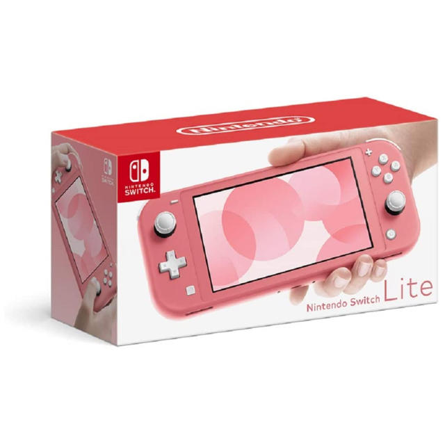 Nintendo switch lite コーラル