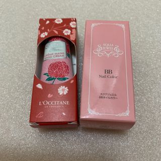 ロクシタン(L'OCCITANE)の★新品★ロクシタンバンドクリーム&ネイルカラー(ハンドクリーム)