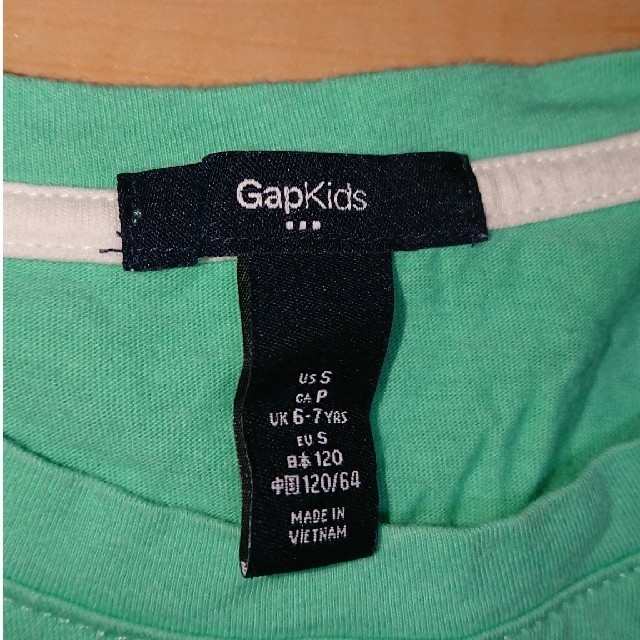 GAP(ギャップ)のmemechipoteto様専用💛２点GAP・120㎝・半袖・長袖 キッズ/ベビー/マタニティのキッズ服女の子用(90cm~)(Tシャツ/カットソー)の商品写真