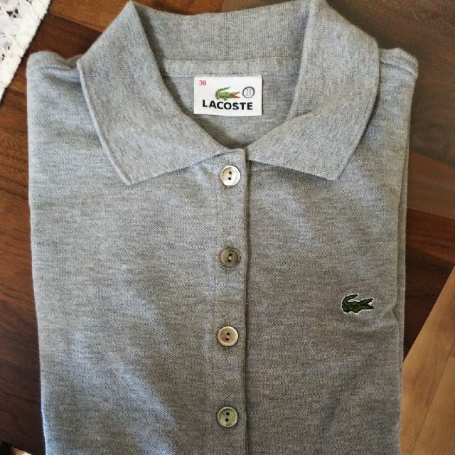 LACOSTE(ラコステ)のコロネ様専用  LACOSTE(ラコステ)新品ポロシャツ☆ レディースのトップス(ポロシャツ)の商品写真