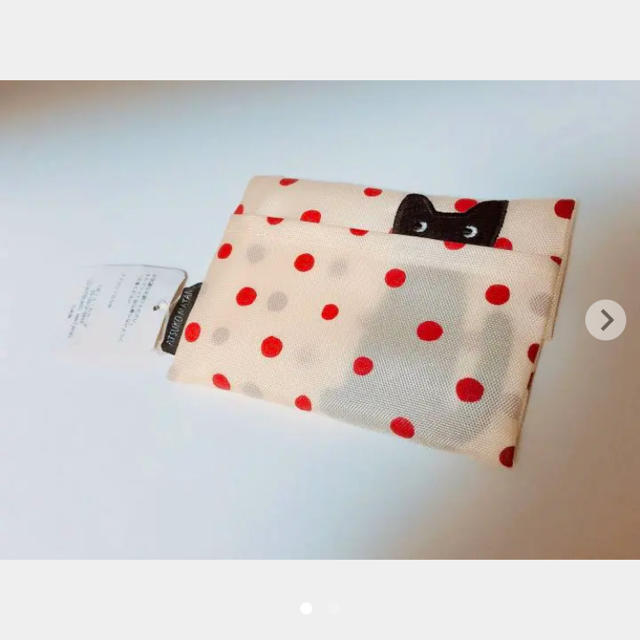 Disney(ディズニー)のポケットティッシュケース　黒猫　【新品】 ハンドメイドのファッション小物(その他)の商品写真