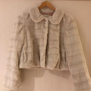 プロポーションボディドレッシング(PROPORTION BODY DRESSING)のPROPORTION BODY DRESSING ショートファー　ジャケット(ノーカラージャケット)