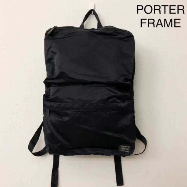 PORTER 吉田カバン/PORTERFRAME 正規店購入 ブラック リュック