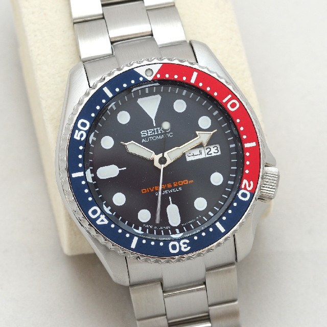 SEIKO(セイコー)のSKX009J セラミックベゼル 7s26 日本製 メンズの時計(腕時計(アナログ))の商品写真