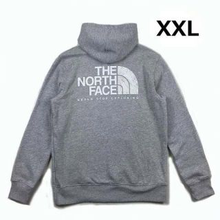 ザノースフェイス(THE NORTH FACE)のノースフェイス 等高線ハーフドームロゴ パーカー(XXL)グレー181130(パーカー)