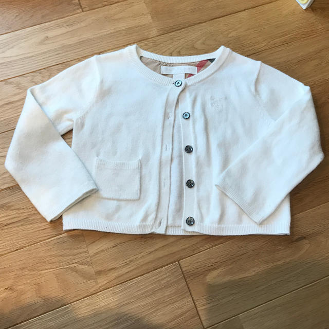 BURBERRY(バーバリー)の80バーバリー　カーディガン キッズ/ベビー/マタニティのベビー服(~85cm)(カーディガン/ボレロ)の商品写真