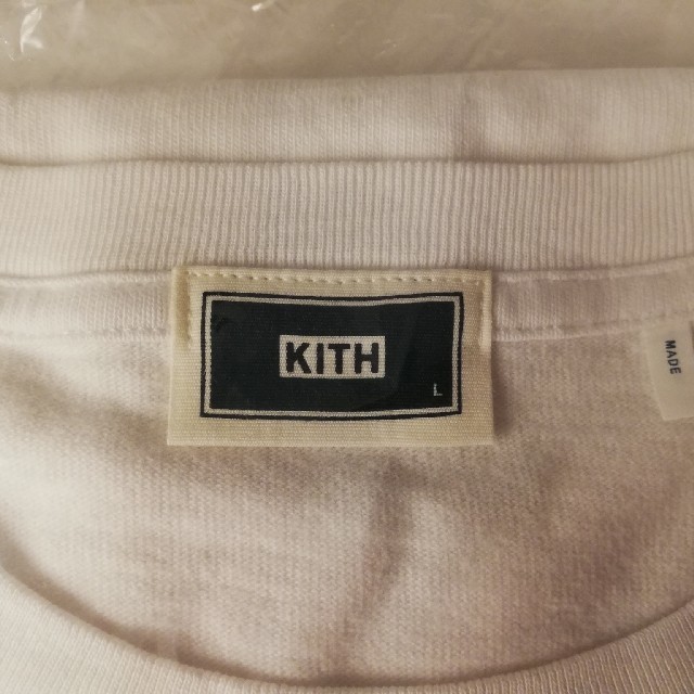 Supreme(シュプリーム)のLA限定！新品タグ付き KITH 長袖Tシャツ Lサイズ 白 キス ロンT レディースのトップス(Tシャツ(長袖/七分))の商品写真