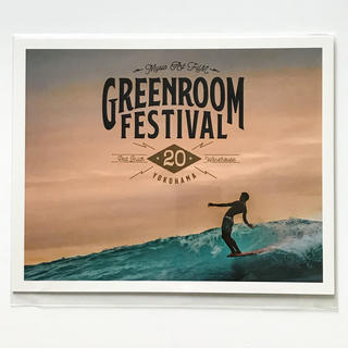 Greenroom Festival '20 オリジナルアート ノベルティー(ノベルティグッズ)