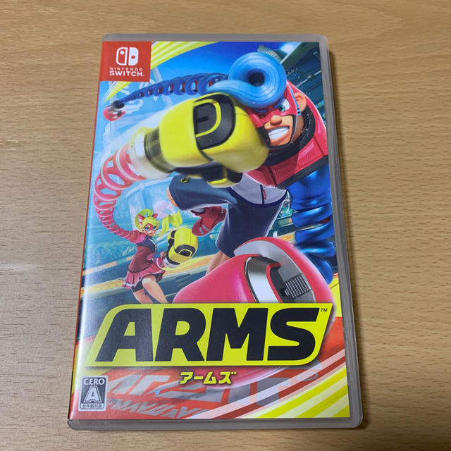 Nintendo Switch(ニンテンドースイッチ)のARMS Switch エンタメ/ホビーのゲームソフト/ゲーム機本体(家庭用ゲームソフト)の商品写真