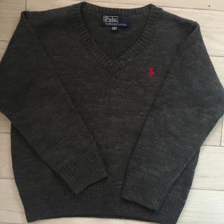 ポロラルフローレン(POLO RALPH LAUREN)のRalph Lauren グレーセーター　100(ニット)