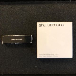 シュウウエムラ(shu uemura)の(新品)アイライナーカートリッジと限定コンパクト(アイライナー)