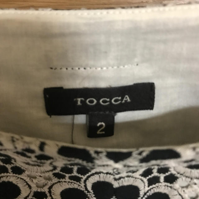 TOCCA(トッカ)のTOCCA スカート　サイズ2 裏地付き綿 レディースのスカート(ひざ丈スカート)の商品写真