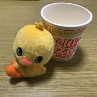 ニッシンショクヒン(日清食品)のカップヌードル&チキンラーメンひよこちゃん(キャラクターグッズ)