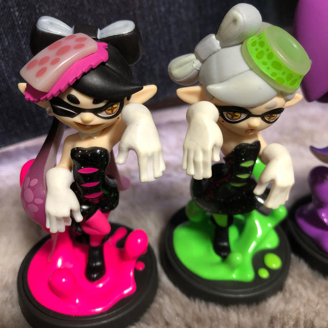 Nintendo Switch(ニンテンドースイッチ)のスプラトゥーン　amiibo セット エンタメ/ホビーのゲームソフト/ゲーム機本体(家庭用ゲームソフト)の商品写真