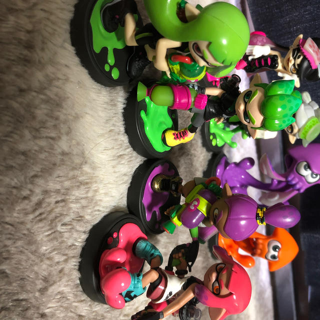 Nintendo Switch(ニンテンドースイッチ)のスプラトゥーン　amiibo セット エンタメ/ホビーのゲームソフト/ゲーム機本体(家庭用ゲームソフト)の商品写真