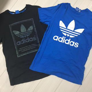 アディダス(adidas)のアディダスＴシャツ２枚セット(Tシャツ/カットソー(半袖/袖なし))