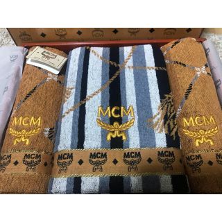 エムシーエム(MCM)のMCM 新品未使用　バスタオル　フェイスタオルセット(タオル/バス用品)