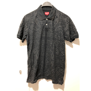 シュプリーム(Supreme)の Supreme Paisley Polo Shirt BLACK/M (ポロシャツ)