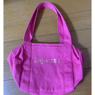 レペット(repetto)の美品✨repetto コットンキャンバスダッフルバッグミニ(トートバッグ)