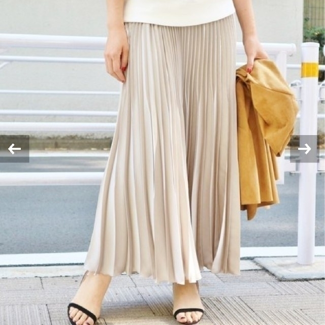 IENA - 2019 IENA S/S アコーディオンプリーツスカート