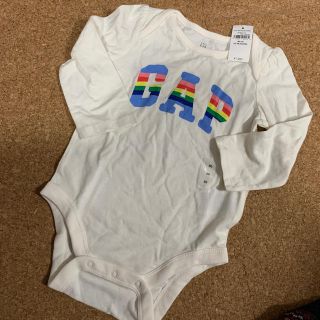 ベビーギャップ(babyGAP)の【新品・未使用】babyGAP ロンパース　長袖　80cm(ロンパース)