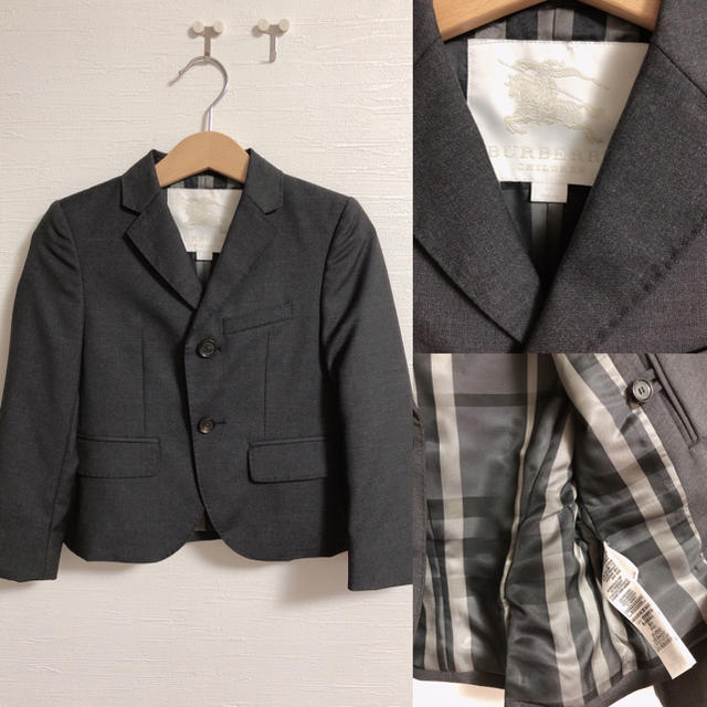 BURBERRY(バーバリー)のBurberry Children 4Y104㎝　美品スーツ✨ キッズ/ベビー/マタニティのキッズ服男の子用(90cm~)(ジャケット/上着)の商品写真