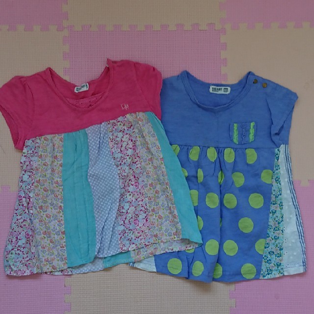 RAG MART(ラグマート)のRagMart*半袖*80㌢✴ 95㌢ キッズ/ベビー/マタニティのキッズ服女の子用(90cm~)(Tシャツ/カットソー)の商品写真