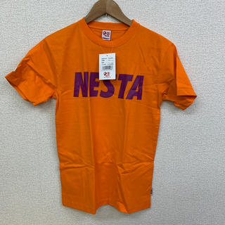 ネスタブランド(NESTA BRAND)の◆新品未使用◆NESTA BRAND Tシャツ「NESTA」オレンジ　Sサイズ(Tシャツ/カットソー(半袖/袖なし))