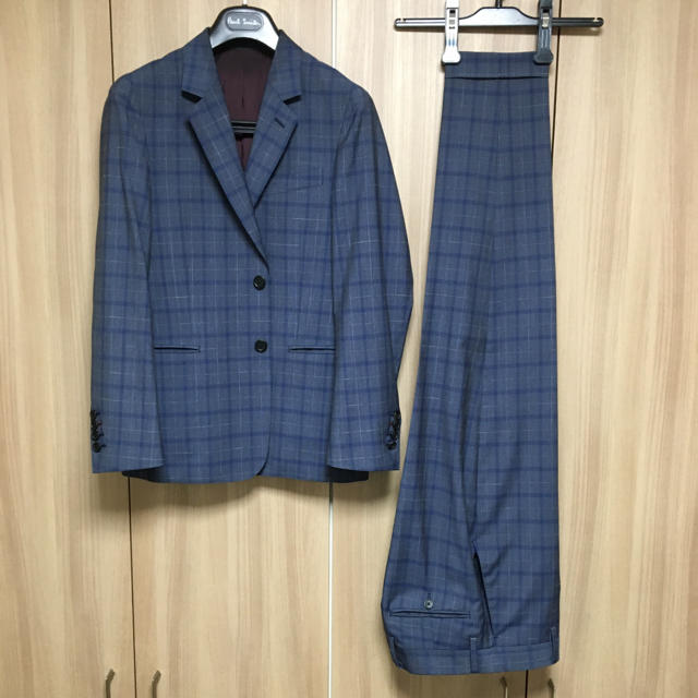 Paul Smith(ポールスミス)のポールスミス  スーツ　Ｓ チェック　ブルー メンズのスーツ(セットアップ)の商品写真