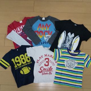 ジャンクストアー(JUNK STORE)の男の子服まとめ売り120センチ★10点(Tシャツ/カットソー)