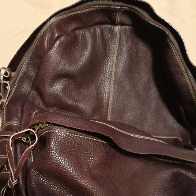 リックサック 本革 レディースのバッグ(リュック/バックパック)の商品写真