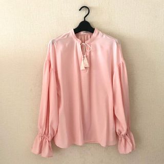 ★moussy♦︎ピンク♡シャツブラウス