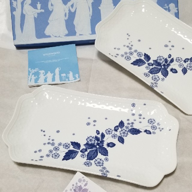 wedgwoodフィッシュディッシュ4枚食器