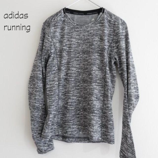 adidas(アディダス)のadidas running アディダス　ランニング　シャツ　Tシャツ レディースのトップス(Tシャツ(長袖/七分))の商品写真